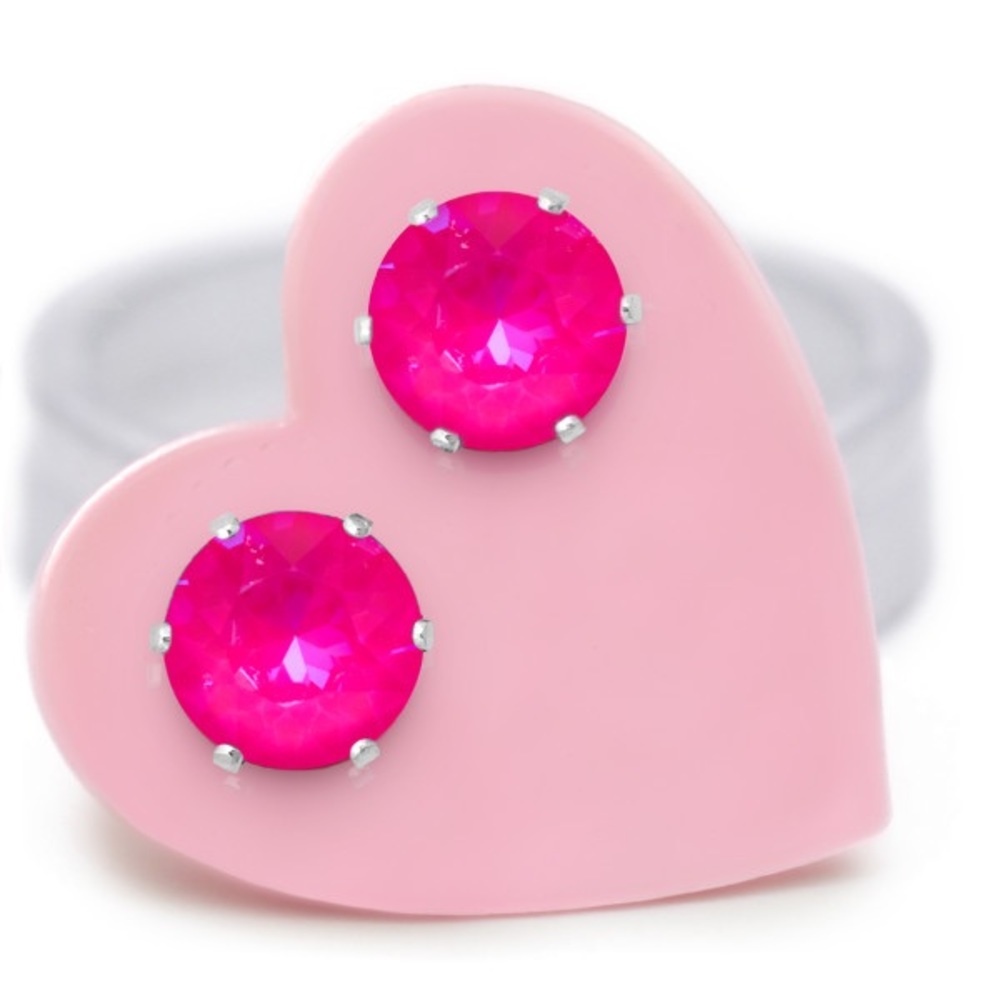 Jojo loves you mini bling - neon pink